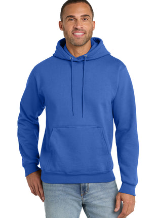 Port & Co™ Essential Fleece Pullover Hooded Sweatshirt.  PC90H - Royal | Port & Co