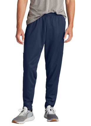Sport-Tek® Travel Pant PST800 - True Navy/ White | Sport-Tek