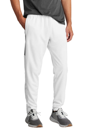 Sport-Tek® Travel Pant PST800 - White/ Iron Grey | Sport-Tek