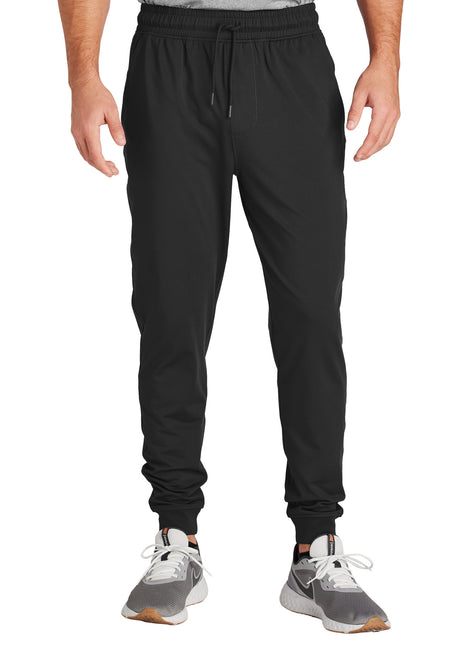 Sport-Tek® Sport-Wick® Stretch Jogger PST858 - Black | Sport-Tek