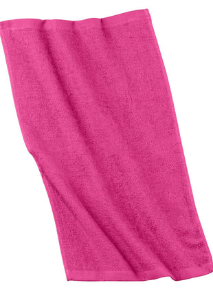 Port Authority® - Rally Towel.  PT38 - Pop Raspberry | Port Authority