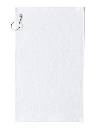 Port Authority ® Grommeted Hemmed Towel PT400 - White | Port Authority