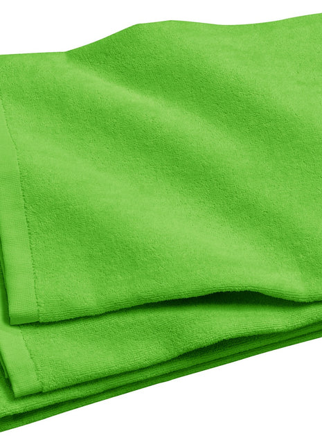 Port Authority® - Beach Towel.  PT42 - Bright Lime | Port Authority