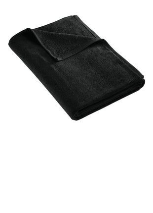 Port Authority ® Value Beach Towel PT44 - Black | Port Authority