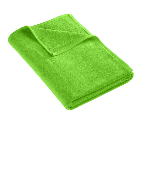 Port Authority ® Value Beach Towel PT44 - Bright Lime | Port Authority