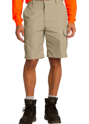 Red Kap® Industrial Cargo Short. PT66 - Khaki | Red Kap