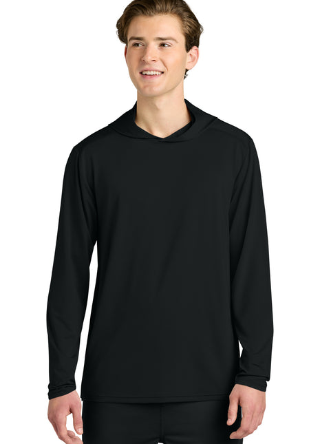 Richardson Clutch Long Sleeve Hoodie RA7110LSH - Black | Richardson