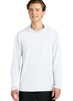 Richardson Clutch Long Sleeve Hoodie RA7110LSH - White | Richardson