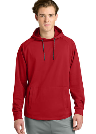 Richardson Charge Performance Fleece Long Sleeve Hoodie RA7200LSH - Red | Richardson