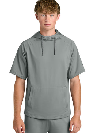 Richardson Charge Performance Fleece Short Sleeve Hoodie RA7200SSH - Grey | Richardson