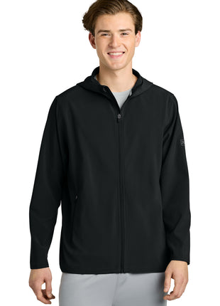 Richardson Barrage Hooded Wind Jacket RA7400FZH - Black | Richardson