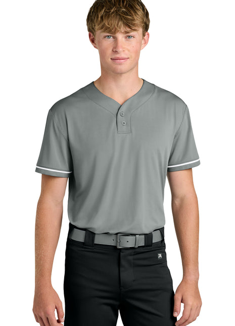 Richardson Select 2-Button Baseball Jersey RA7910 - Grey | Richardson