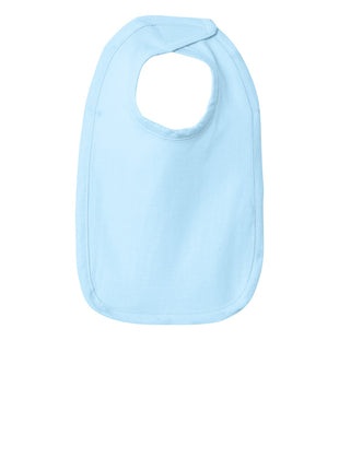 Rabbit Skins™ Infant Premium Jersey Bib. RS1005 - Light Blue | Rabbit Skins