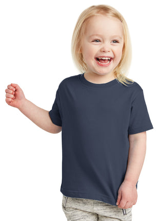Rabbit Skins™ Toddler Fine Jersey Tee. RS3321 - Navy | Rabbit Skins