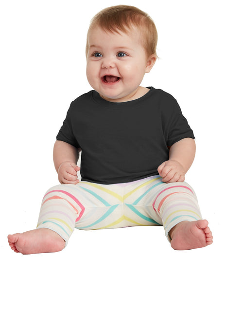Rabbit Skins™ Infant Fine Jersey Tee. RS3322 - Black | Rabbit Skins