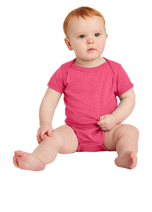 Rabbit Skins™ Infant Vintage Fine Jersey Bodysuit . RS4424 - Vintage Hot Pink | Rabbit Skins