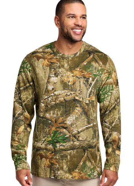 Russell Outdoors™ Realtree® Long Sleeve Pocket Tee RU100LSP - Realtree Edge | Russell Outdoors