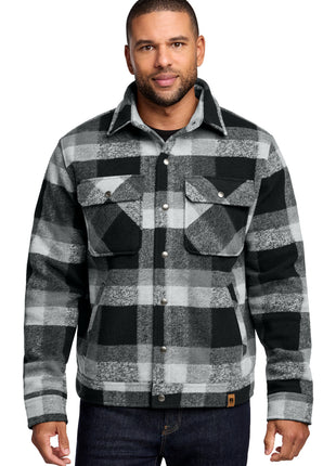 Russell Outdoors™ Basin Jacket RU550 - Deep Black Plaid | Russell Outdoors