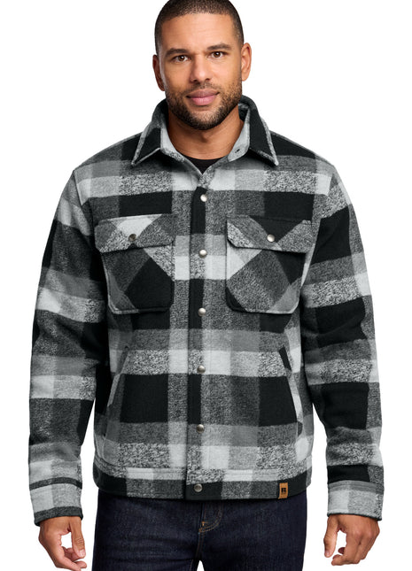 Russell Outdoors™ Basin Jacket RU550 - Deep Black Plaid | Russell Outdoors