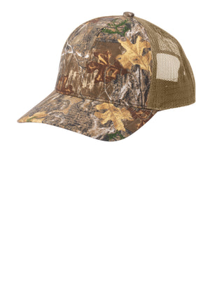 Russell Outdoors™ Camo Snapback Trucker Cap RU900 - Realtree Edge/ Coyote Brown | Russell Outdoors