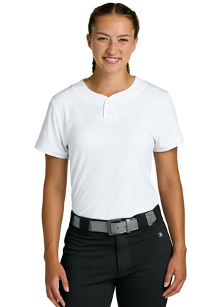 Richardson Women's Select 2-Button Softball Jersey RW7220 - White | Richardson