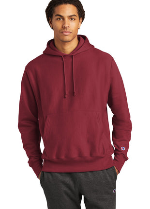 Champion ®  Reverse Weave ®  Hooded Sweatshirt S101 - Cardinal | Champion