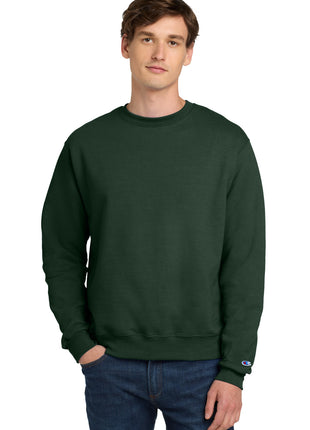 Champion®  Powerblend® Crewneck Sweatshirt. S6000 - Dark Green | Champion