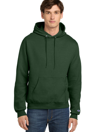 Champion®  Powerblend® Pullover Hoodie. S700 - Dark Green | Champion