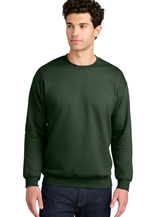 Gildan® Softstyle® Crewneck Sweatshirt SF000 - Forest Green | Gildan
