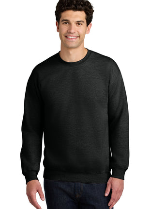 Gildan® Softstyle® Crewneck Sweatshirt SF000 - Heather Black | Gildan