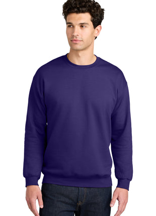Gildan® Softstyle® Crewneck Sweatshirt SF000 - Purple | Gildan