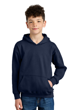 Gildan® Youth Softstyle® Midweight Fleece Hoodie SF500B - Navy | Gildan