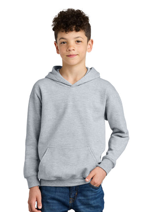 Gildan® Youth Softstyle® Midweight Fleece Hoodie SF500B - Ring Spun Sport Grey | Gildan