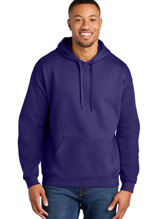 Gildan® Softstyle® Midweight Pullover Hooded Sweatshirt SF500 - Purple | Gildan