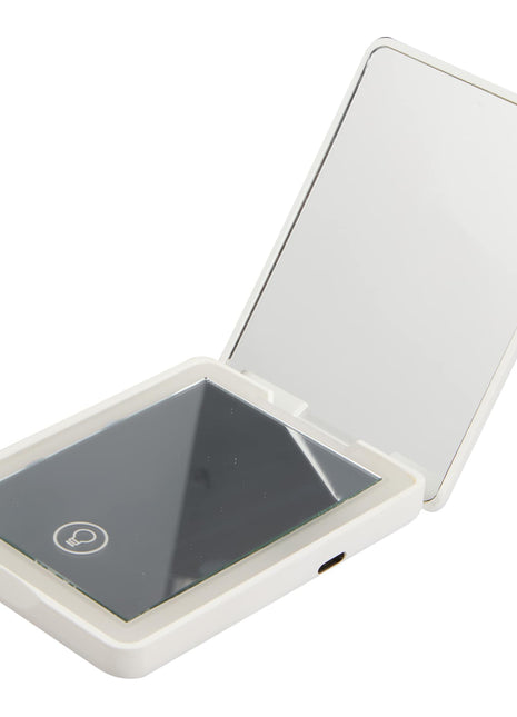 Rechargeable 100% RABS LED Compact Mirror