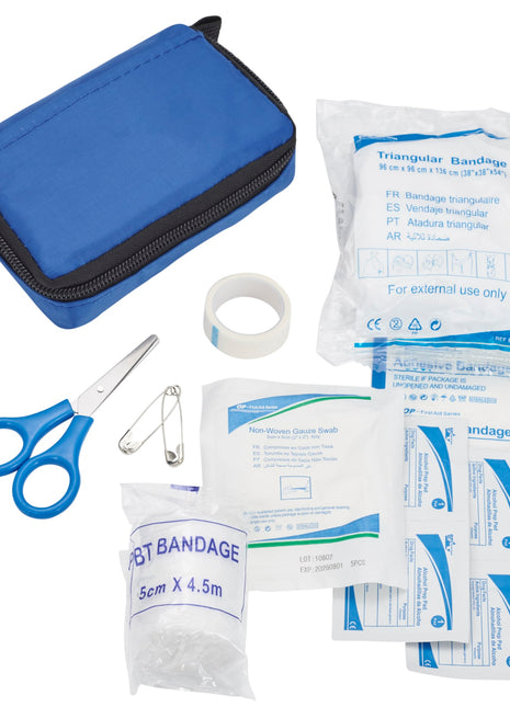 Bolt 20-Piece First Aid Kit - Royal | PromoEO