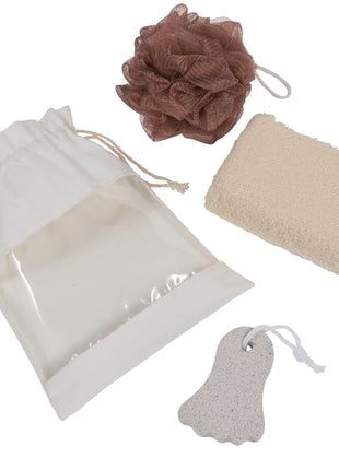 3-Piece Jute Spa Set - Natural | Bullet