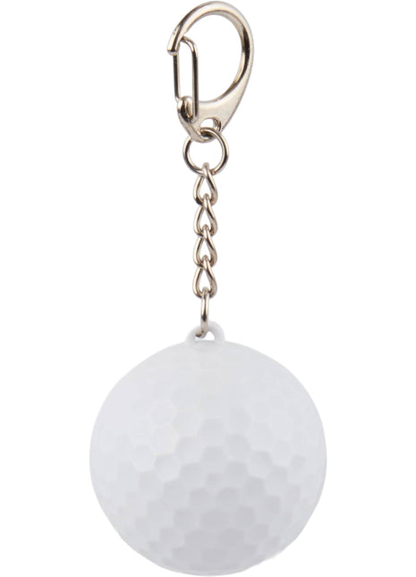 Golf SPF 15 Lip Balm Keychain - White | PromoEO