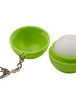 Pickleball SPF15 Lip Balm Keychain - Green | PromoEO