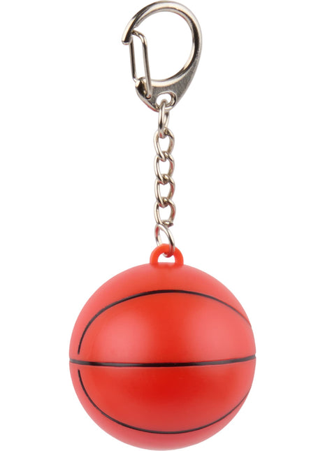 Basketball SPF15 Lip Balm with Keychain - Orange | PromoEO