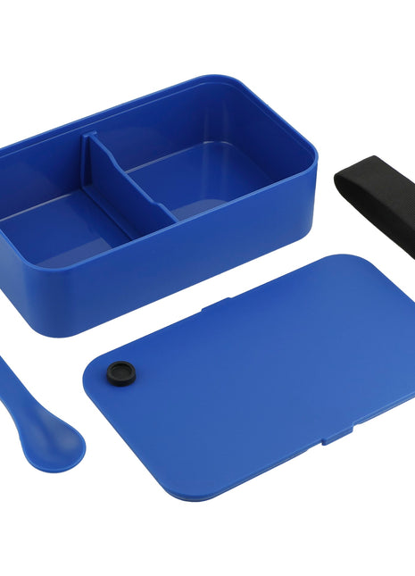 Recycled Plastic Bento Box - Blue | PromoEO