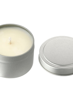 Coastal Waves 2.7oz Mini Tin Candle - Silver | PromoEO