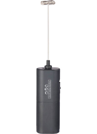 Battery Operated Handheld Milk Frother - Black | PromoEO