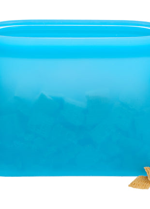 Zili Silicone Food Storage Bag 16oz - Blue | PromoEO