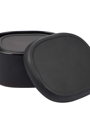 Zili Silicone Small Storage Containers â set of 3 - Black | PromoEO