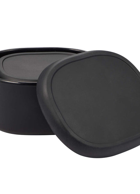 Zili Silicone Small Storage Containers â set of 3 - Black | PromoEO
