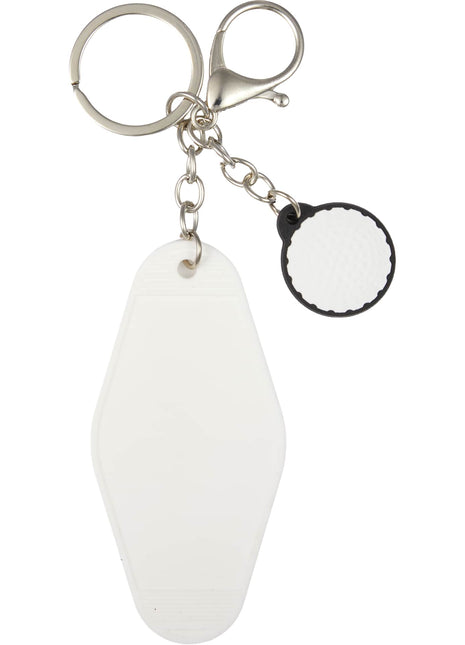 Golf Motel Keychain