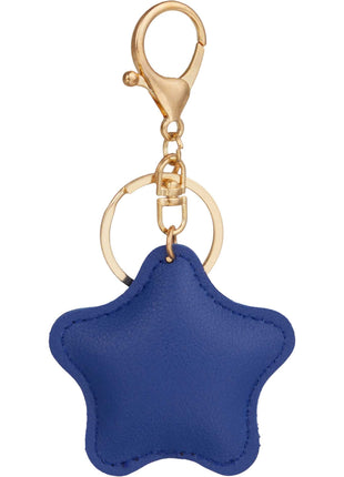 Star Leather Keychain