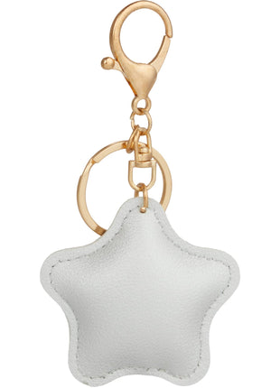 Star Leather Keychain