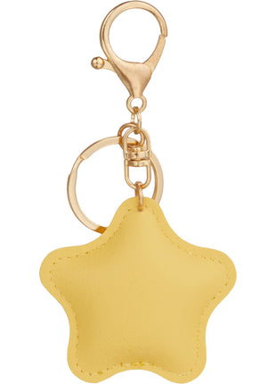 Star Leather Keychain